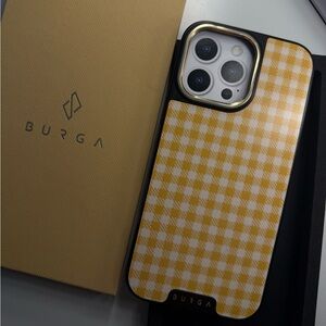 Yellow Checkered Phone Case